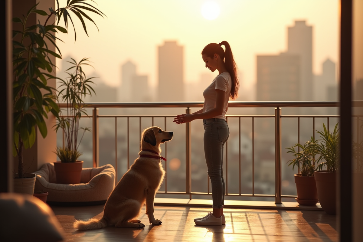 chien appartement